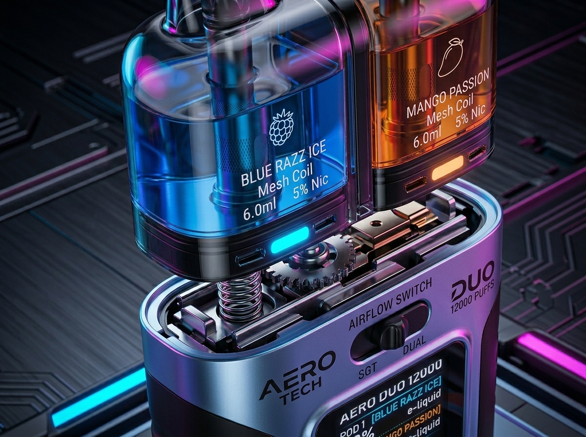 Dual-pod_flavor_switching_system_ Dual-pod_flavor_switching_system_
