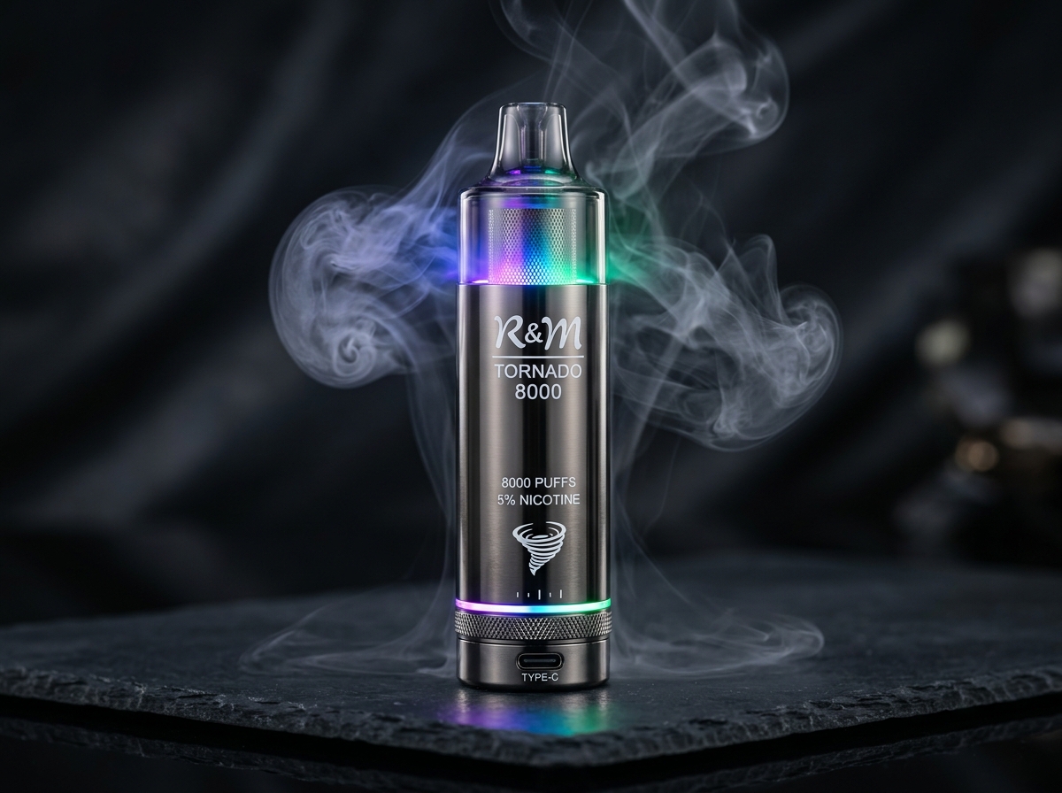 R&M Tornado 8000 puffs