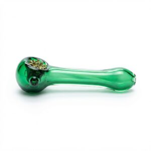 Red Glass smoking pipe